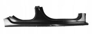 OPEL ASTRA K 5 V B16 2016-2021 próg słupek prawy 39045588 39117464 2/4 MINIATURA