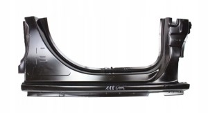 PEUGEOT PARTNER 4 IV K9 2019-2026 Seitenteil Seitenwänd Seiteschweller Türschweller Säule Säule rechts 9827656680 9827670480