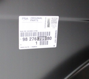 PEUGEOT RIFTER E-RIFTER L2 MAXI K9 2019-2026 Próg słupek prawy 9827670980 4/6 MINIATURA