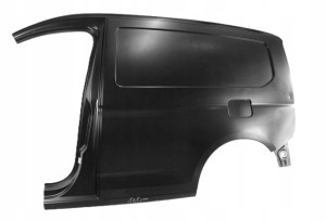 VW CADDY 5 V L1 2K7 2020-2026 tylny tył błotnik lewy 2K7809843 4/5 MINIATURA