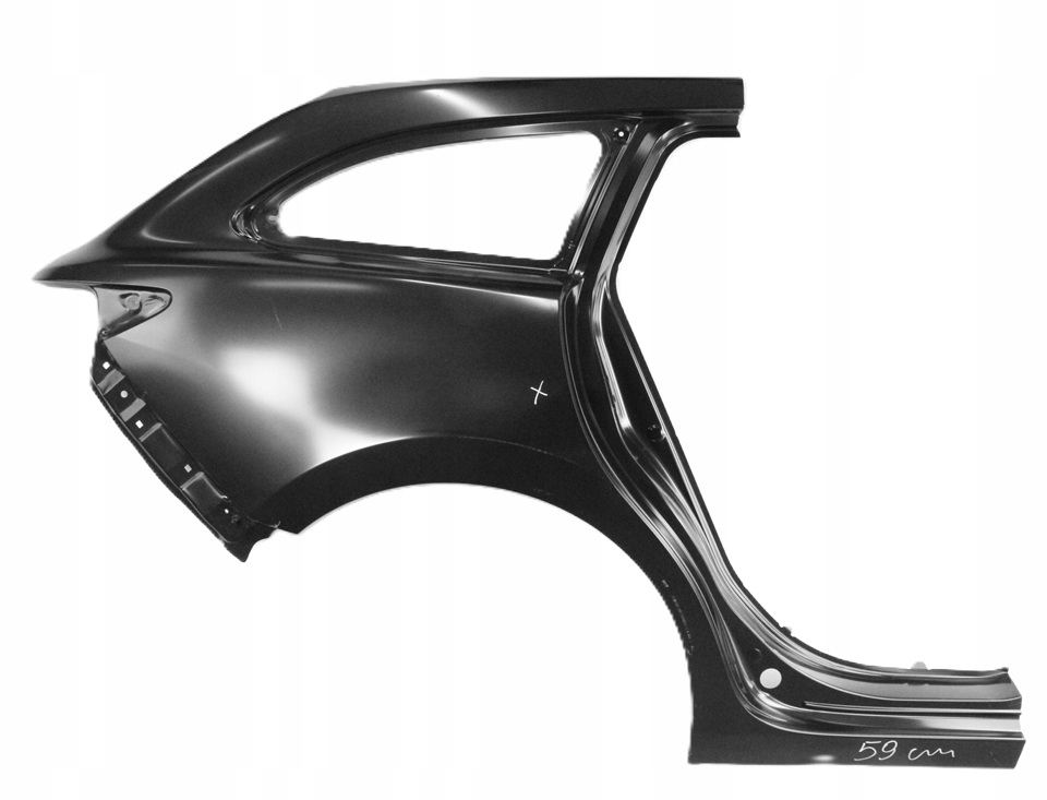 MAZDA 6 GJ KOMBI 2012-2024 tylny tył prawy błotnik GHY67041X GHY6-70-41X 2/4