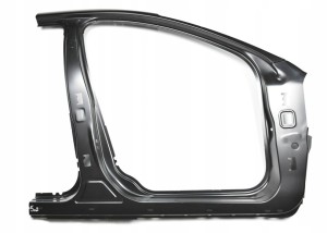 VOLVO XC60 XC-60 1 I 156 2009-2017 Seitenteil Seitenwänd Seiteschweller Türschweller Säule Säule rechts 31416694