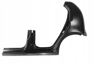 VW UP 1S4 2011-2024 5D Seitenteil Seitenwänd Kotflügel hinten links 1S4809605E