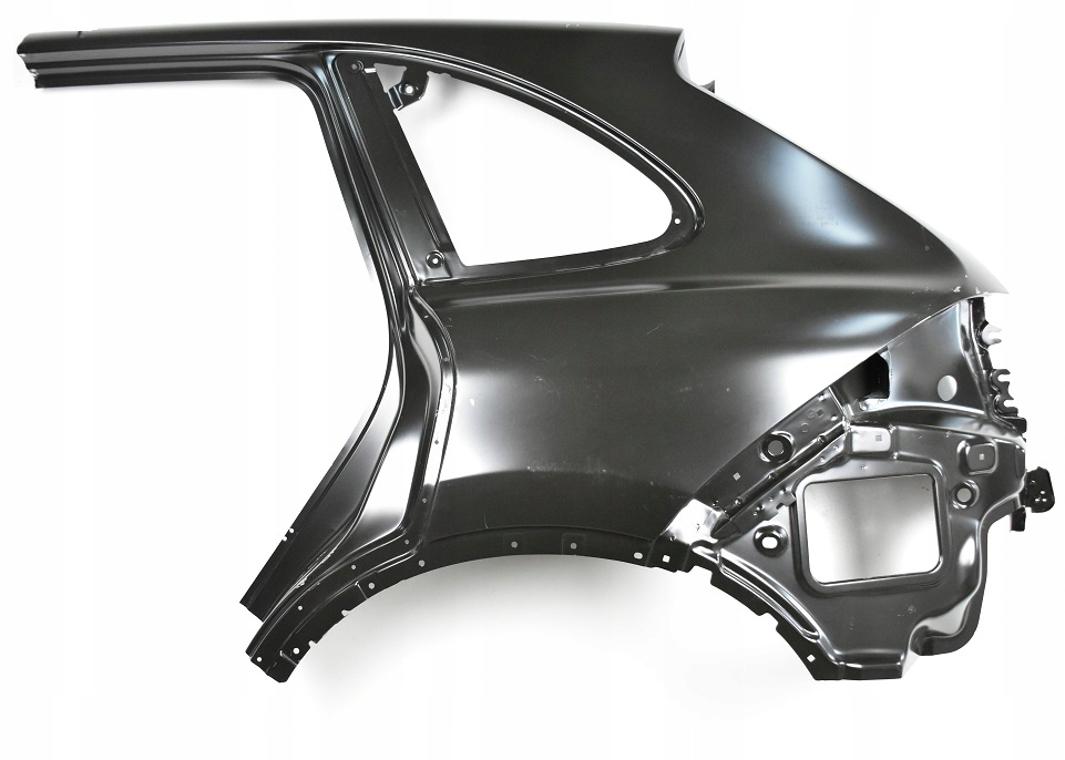 PORSCHE CAYENNE 958 7P5 10-18 tylny lewy błotnik 95850398500GRV 7P5809085 1/2