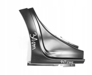OPEL CORSA E X15 2014-2019 5D próg słupek C prawy zejście kolanko 39098997 1/2 MINIATURA