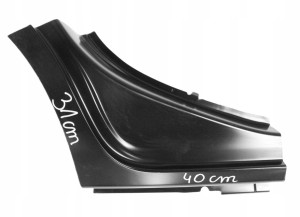 OPEL CORSA E X15 2014-2019 5D próg słupek C prawy zejście kolanko 39098997 2/2 MINIATURA
