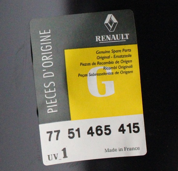 RENAULT CLIO 1 1990-1998 5D Tylny lewy błotnik bok 7751465415 3/3