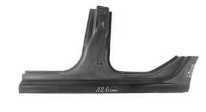 SEAT IBIZA 5 V KJ1 6F0 2017-2026 próg słupek lewy 6F0809839 6F0809605C 1/1 MINIATURA
