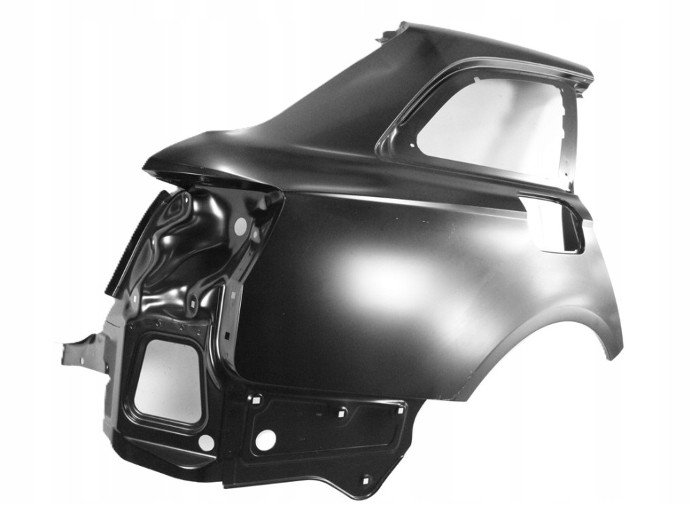 AUDI A6 S6 C7 KOMBI AVANT 4G9 2011-2018 Tylny tył prawy błotnik 4G9809838 2/3