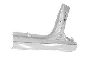 TESLA 3 MODEL 3 LIFT NV35 2024- Próg słupek B lewy 1910800-SC-B 1910800SCB 3/4 MINIATURA