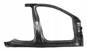 AUDI A6 S6 C8 4K 4K5 4K9 2018-2024 próg słupek prawy 4K5809839 4K9809839 1/4 MINIATURA