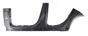 MERCEDES B-KLASA W247 A247 247 2018-2026 Seitenteil Seitenwänd Seiteschweller Türschweller Säule Säule links A2476372102
