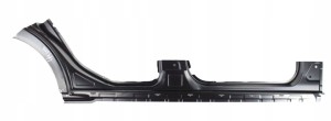 MERCEDES-BENZ C-KLASA W204 S204 A204 204 07- Seitenteil Seitenwänd Seiteschweller Türschweller Säule Säule rechts A2046373835