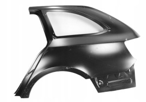 SKODA SUPERB II 2 KOMBI 3T9 2008-2015 Seitenteil Seitenwänd Kotflügel hinten links 3T9809605D