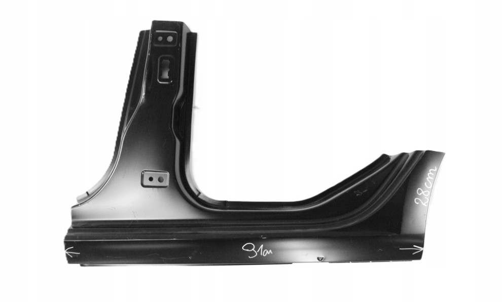SEAT IBIZA 5 V KJ1 6F0 2017-2026 próg słupek lewy 6F0809839 6F0809605C 1/5