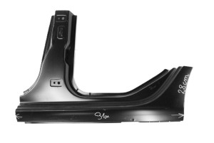 SEAT IBIZA 5 V KJ1 6F0 2017-2026 próg słupek lewy 6F0809839 6F0809605C 2/5 MINIATURA