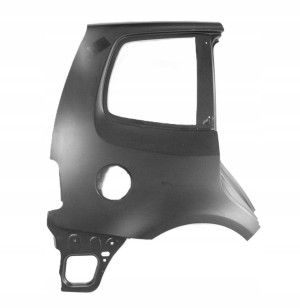 VW TOURAN LIFT 1T0 1T3 2010-2015 tylny prawy błotnik 1T0809606H 2/3 MINIATURA