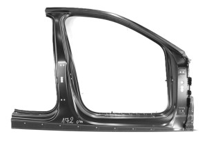 AUDI A6 S6 C8 4K 4K5 4K9 2018-2024 Seitenteil Seitenwänd Seiteschweller Türschweller Säule Säule rechts 4K5809840 4K9809840