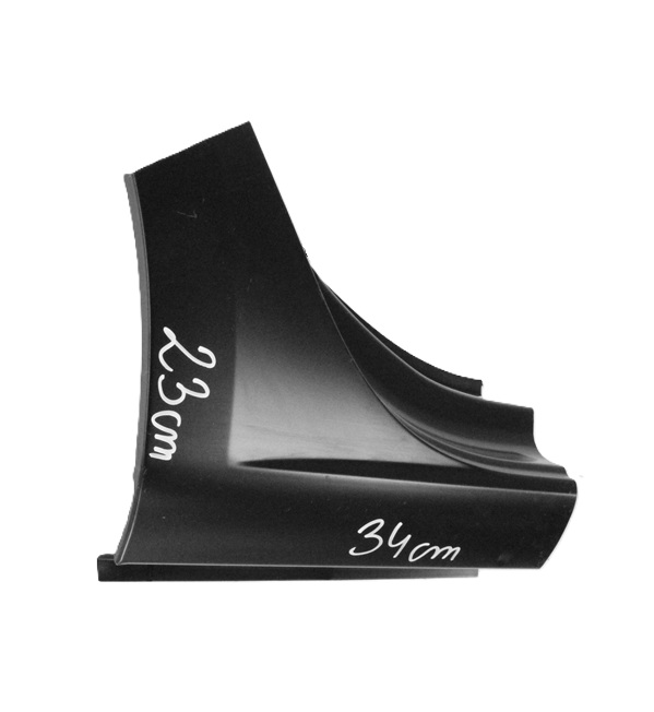 SEAT LEON 3 5F4 5F9 13-19 tylny prawy błotnik słupek C 5F4809838 5F9809838 2/3