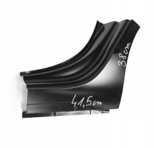AUDI A4 S4 B9 LIFT 8W5 8W9 19-24 tylny lewy błotnik 8W9809837C 8W5809837A 2/3 MINIATURA
