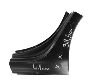 AUDI A4 S4 B9 LIFT 8W5 8W9 19-24 tylny lewy błotnik 8W9809837C 8W5809837A 2/4 MINIATURA