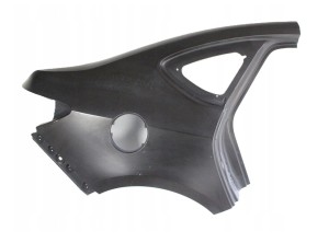 OPEL ASTRA J 4 IV P10 SEDAN 2012-2020 Seitenteil Seitenwänd Kotflügel hinten rechts 13442123