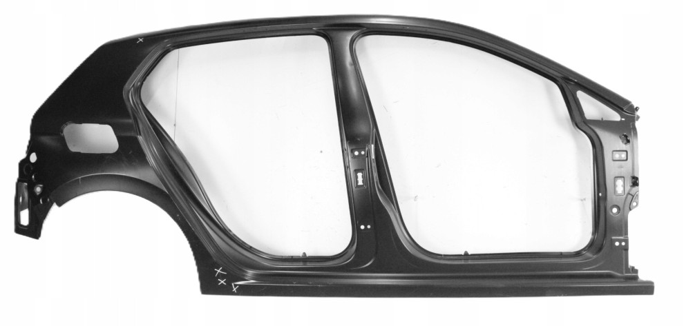 VW GOLF 8 VIII 5H4 5D 2019- tylny prawy błotnik próg słupek bok 5H4809052 2/4